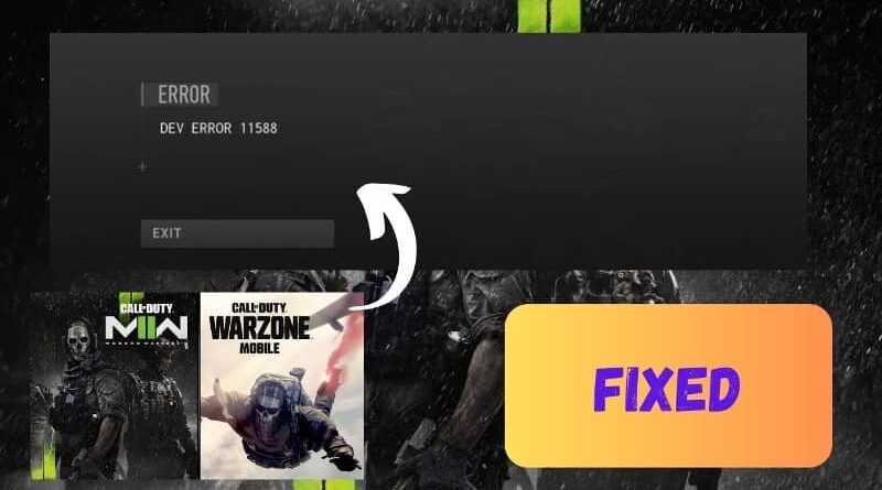 dev error 11588